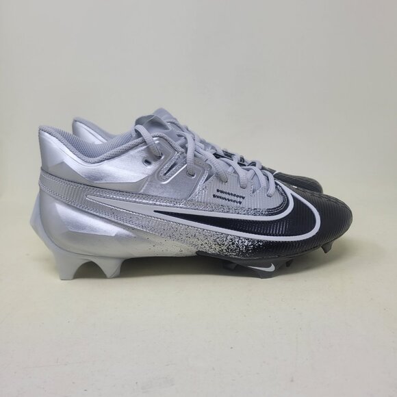 Nike Vapor Edge Elite 360 2 Football Cleats Men’s Size 10 Silver Grey DA5457-003 main image 7